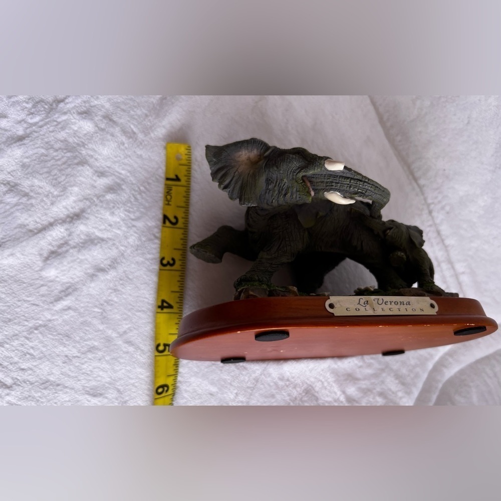 La Verona Collection Elephant With Baby Figurines Elephant babyelephant statue - Picture 8 of 16